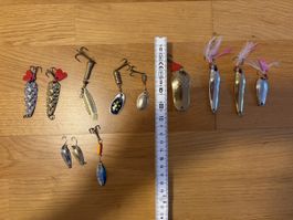 13 Angelköder Set – Blinker, Spinner und Löffelköder