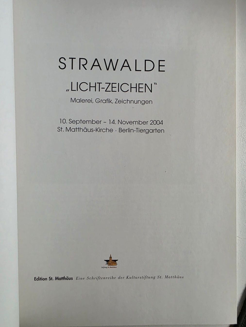 Bücher: Strawalde - Edition Matthäus 2004 - signiert – Gebraucht aus Walterswil BE von Lonitti 5