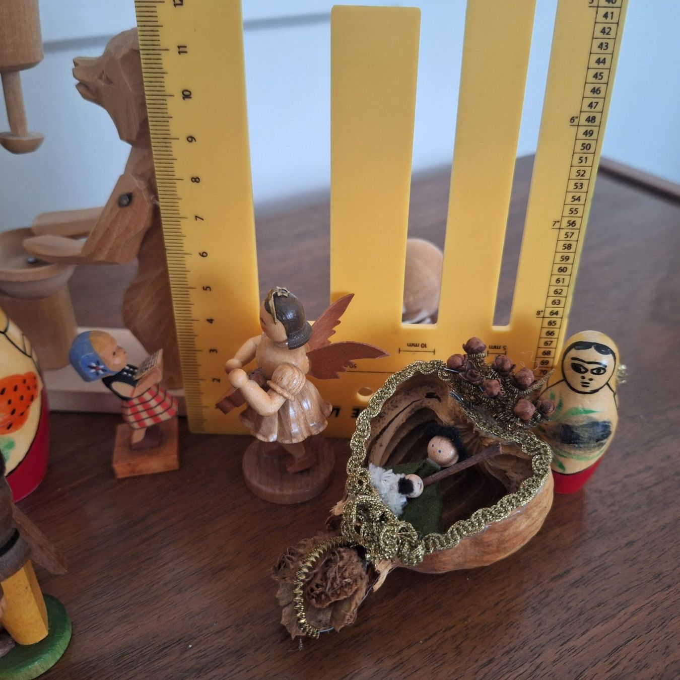 Toutes les décorations: Div.  hübsche Deko aus Holz, u.a. Kamel, Erzgebirge Figuren – D'occasion à Winterthur par Goldpipau 8
