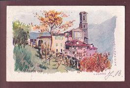Lugano - CASTAGNOLA - Chiesa - 1906 - Vouga