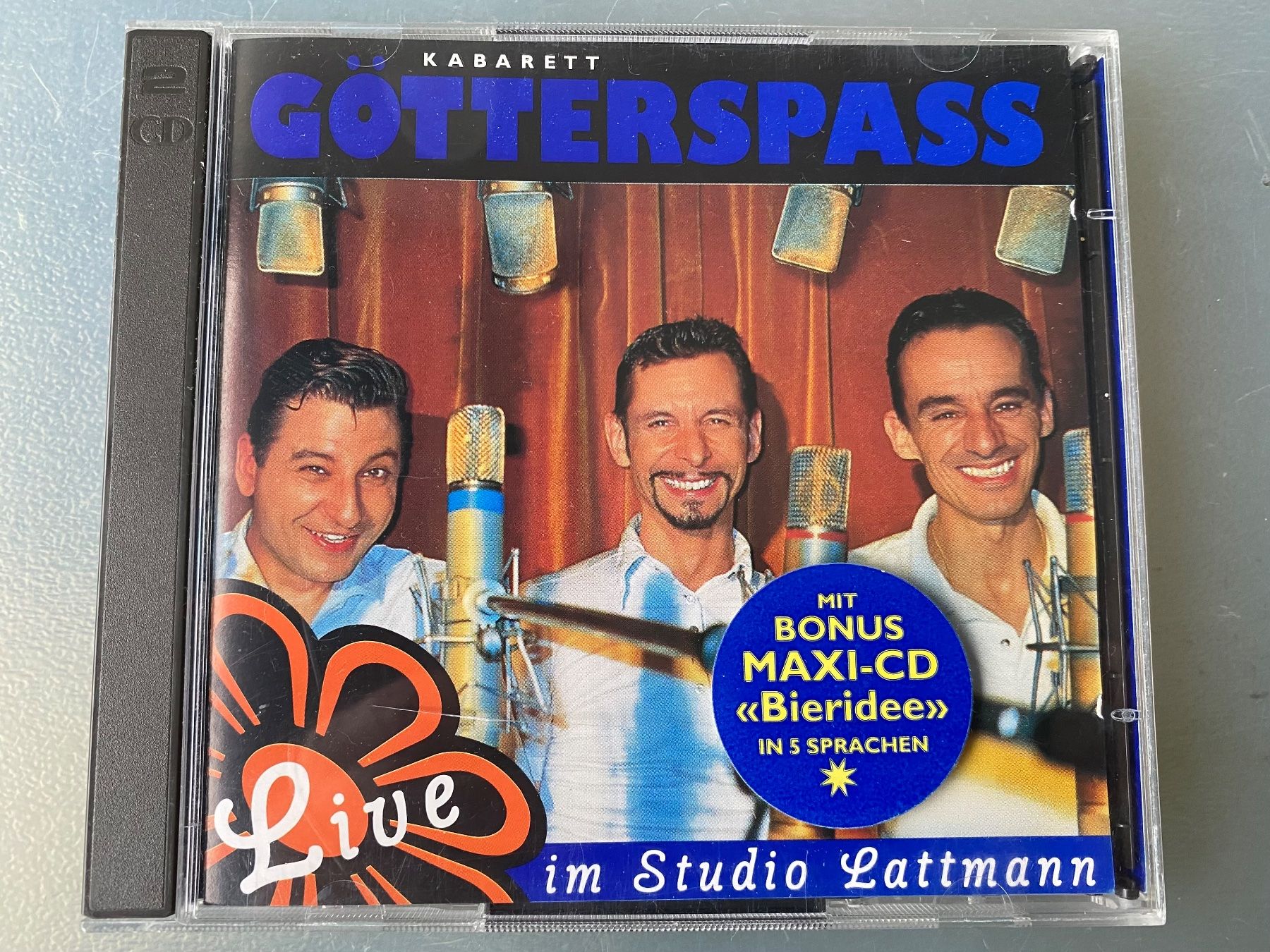 CD: Götterspass 2CD - Live im Studio Lattmann – Usato da Oberried Brienz venduto da Chyara