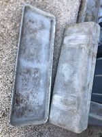3x Untersetzer für Blumenkasten