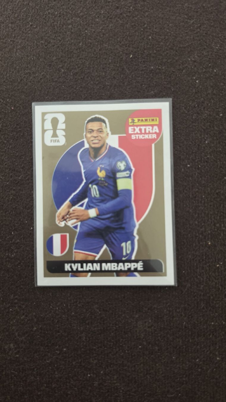 Sticker: Kylian Mbappé extra sticker GOLD – Nuovo e nell'imballaggio originale da Allschwil venduto da bur_xs7w
