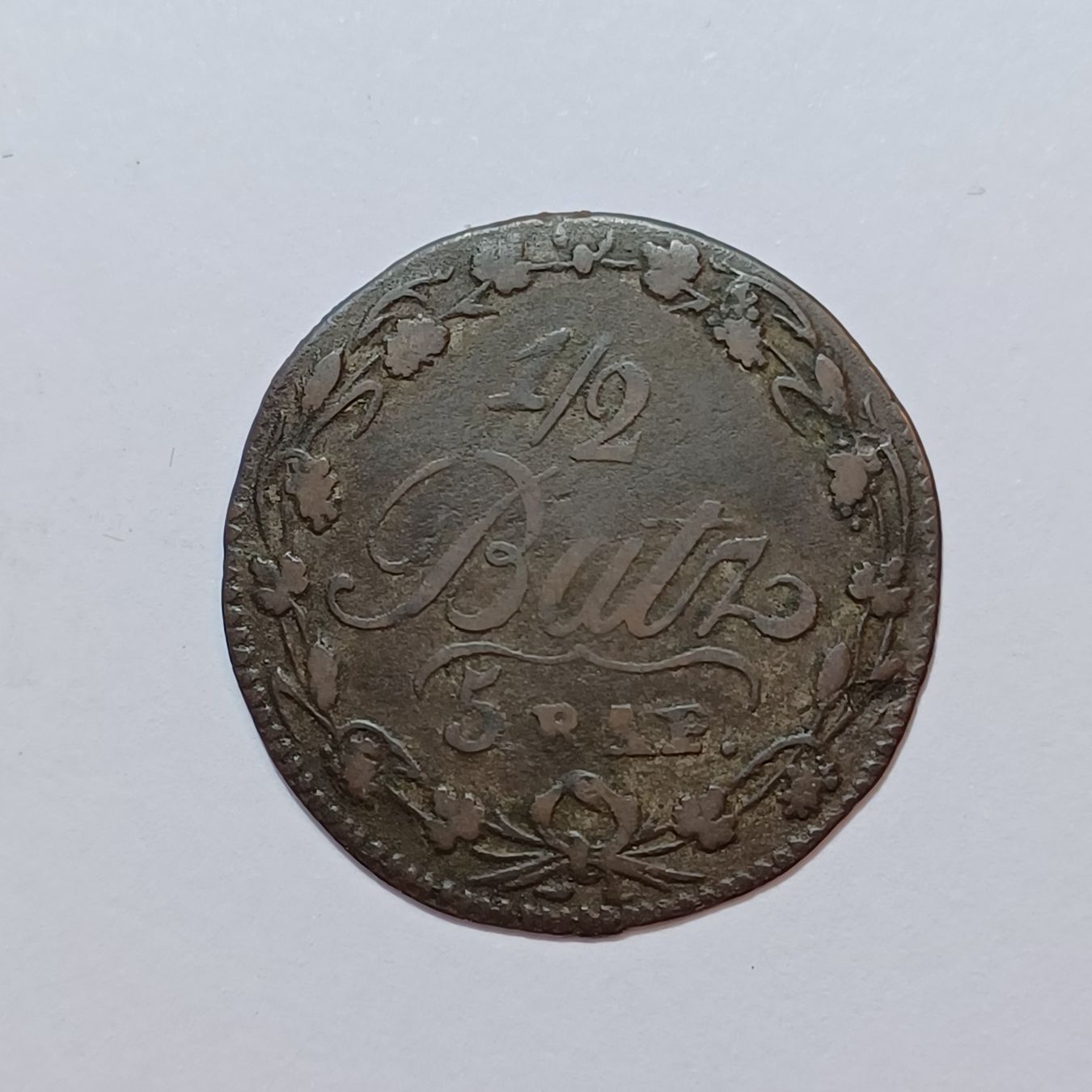 Tutti le monete: 1/2 Batzen 1806 Waadt – Usato da Pfäffikon ZH venduto da Welt_Muenzen 1