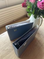 2x Ringbinder für Briefe und Karten mit je 12 Einlageblätter