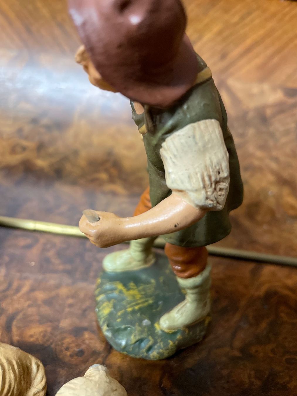 Statuette: 22 Stück Vintage Krippenfiguren Set Gips – Usato da Frasnacht venduto da GracyStore 6