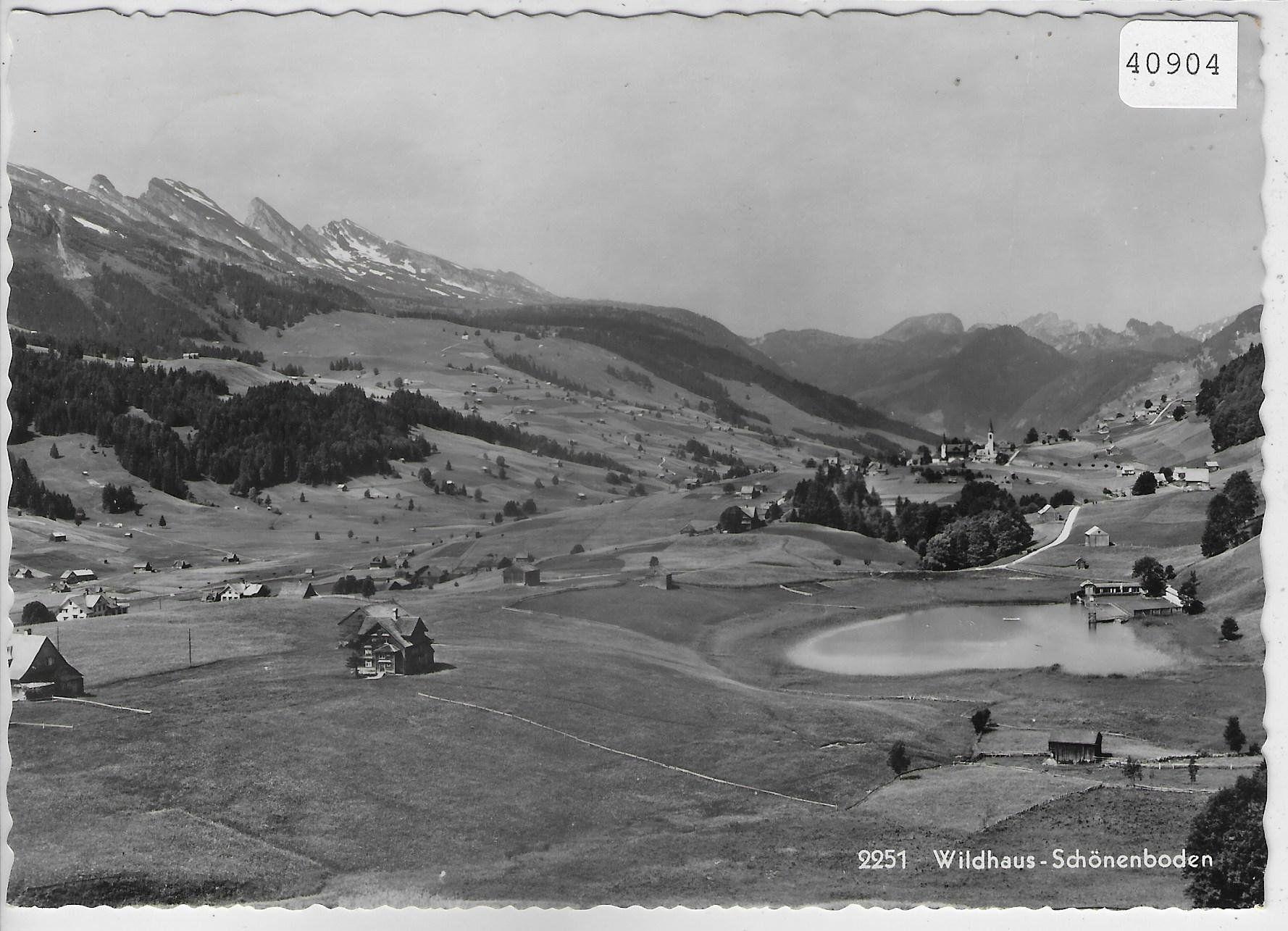 Cartoline postali: Wildhaus - Schönenboden Strandbad – Usato da Ettingen venduto da Kartenplanet