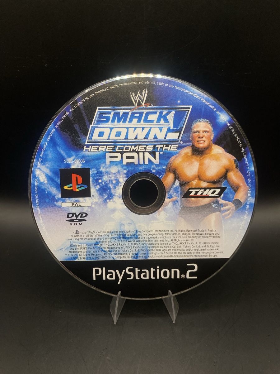 WWE Spiele: PS2 WWE SmackDown Here Comes The Pain PAL – Gebraucht aus Kirchberg BE von swiss_slab 2