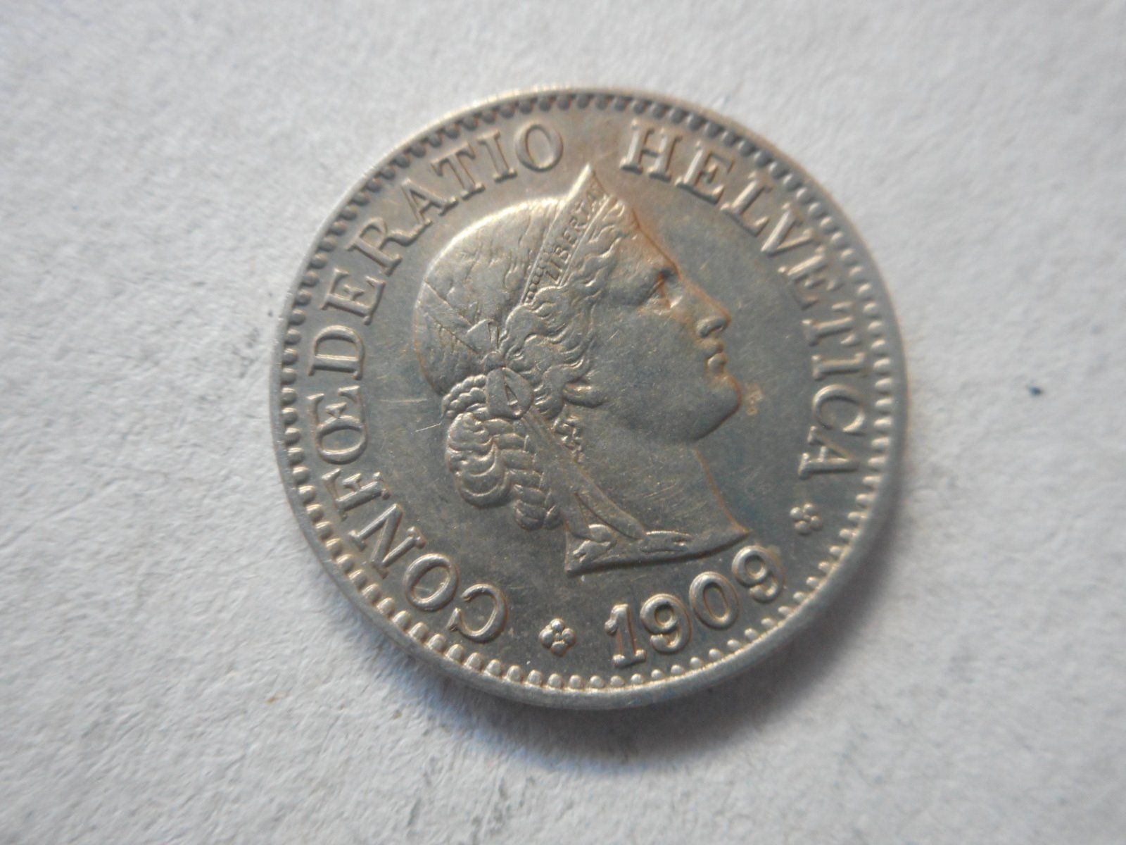 Tutti le monete: 10 Rp. 1909  -unz – Nuovo (secondo la descrizione) da Kriegstetten venduto da pizlad2010 4