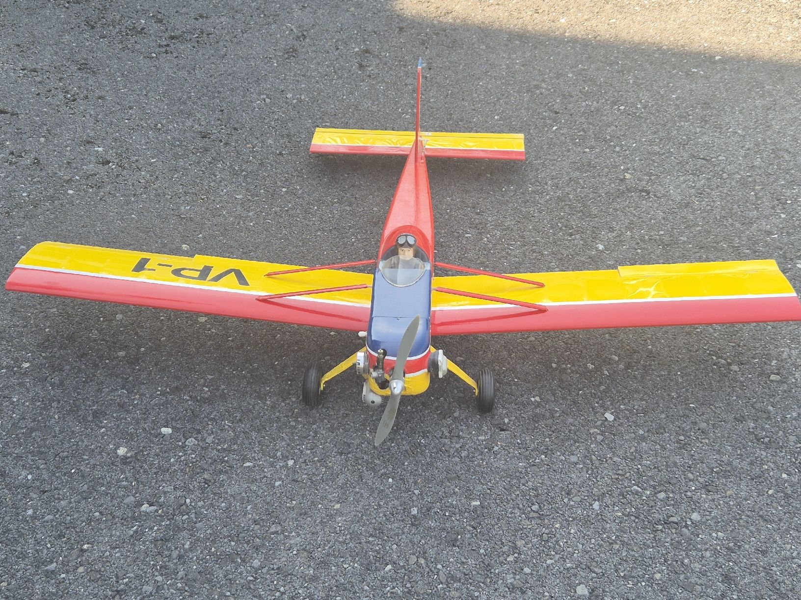 Modellismo RC: Graupner Volksplane  – Usato da Wattenwil venduto da hps_z6w9 2