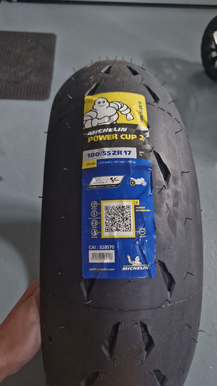 Michelin Alle Motorradersatzteile: Michelin Power Cup 2 180/55ZR17 – Neu und originalverpackt aus Birr von Marco.b04