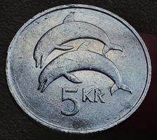 ISLAND 5 KRONUR 1981