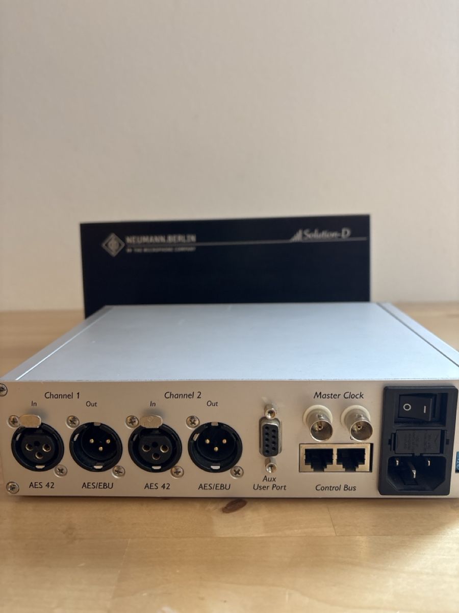 Neumann Microphones: Neumann Solution-D Digital Microphone + Interface – D'occasion à Basel par laportal 4