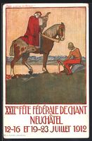 Neuchâtel, XXIIme Fête Fédérale de C