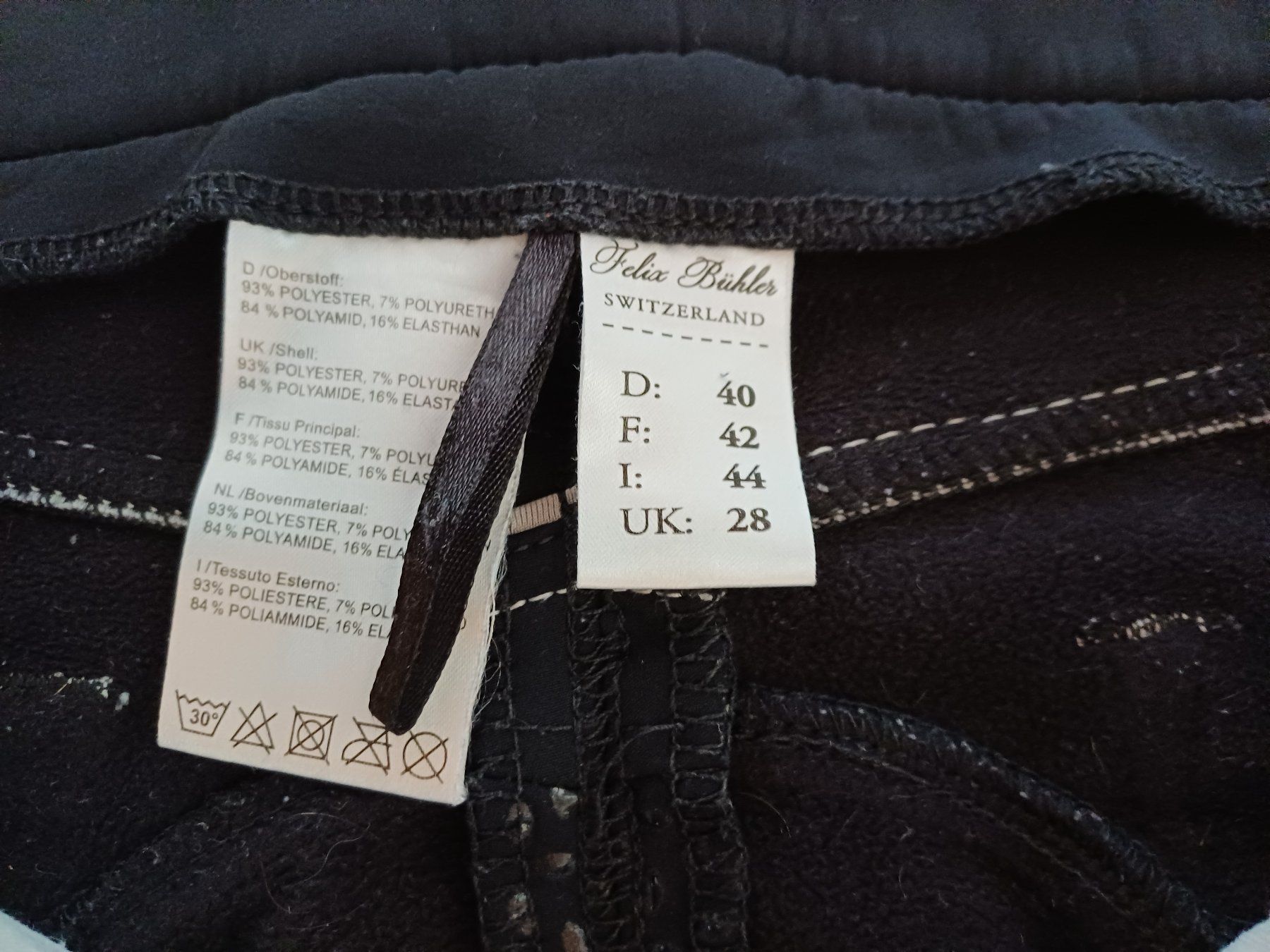 Felix Bühler Pantaloni: Winter-Reithose – Usato da Roggliswil venduto da sas_b8c8 3