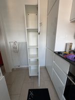 IKEA Hochschrank ENHET weiss 4 Böden Türen 30x32x180cm