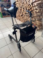 Mobiflex GEPARD Carbon Rollator leicht faltbar, mit Sitz 