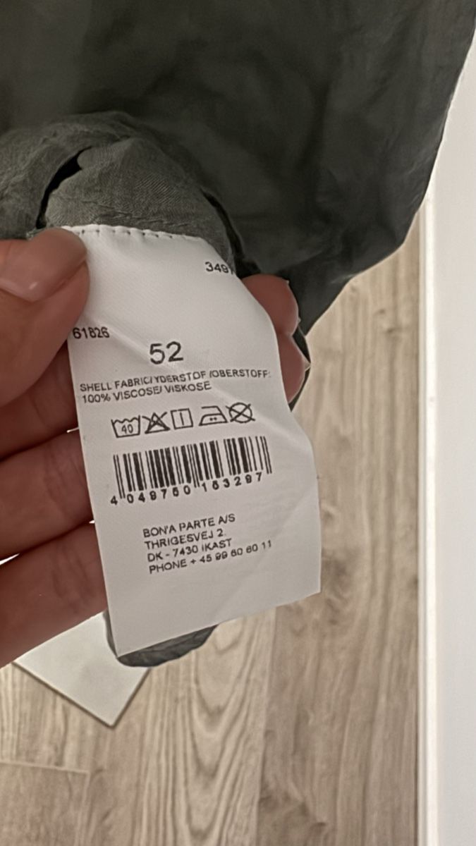 Camicette: Bluse BON'A PARTE Grösse 52 Khaki  – Nuovo (secondo la descrizione) da Mörigen venduto da TimelessFinds 3