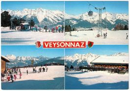 Veysonnaz - 4 Bild AK