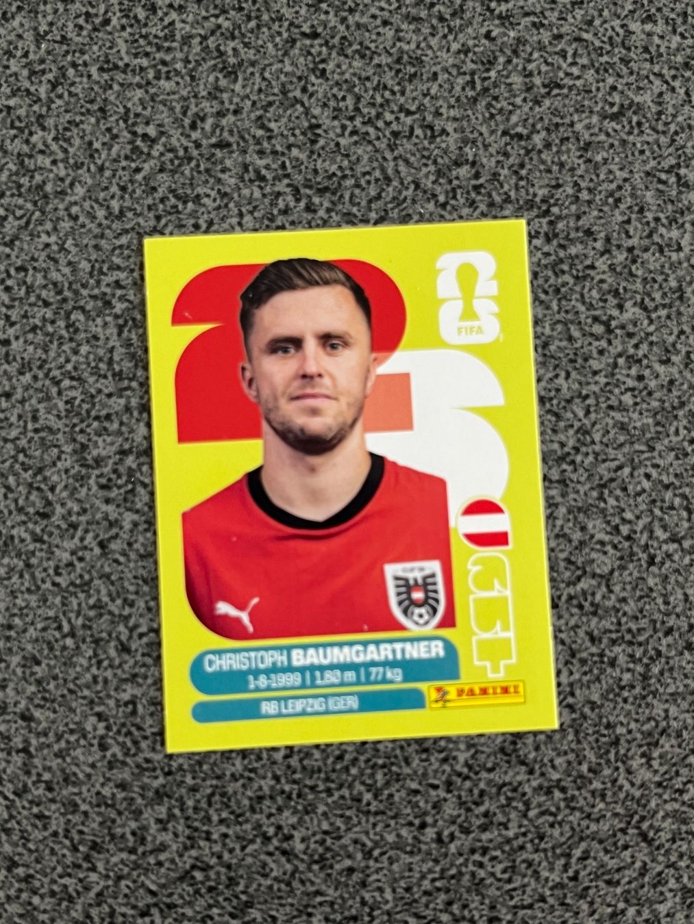Panini Sammelbilder & Trading cards: Christoph Baumgartner Sticker RB Leipzig Panini neu – Gebraucht aus Au ZH von Paninifieber26