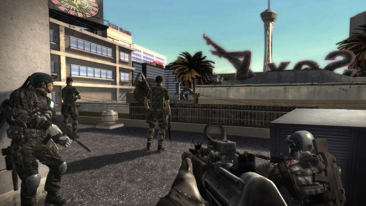 Sony Giochi: Rainbow Six Vegas 2 Platinum PS3 - (ONLY CD) – Usato da Lugano venduto da Smerovingio 1