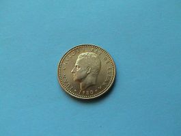 1 Peseta - Spanien - Carlos - 1980