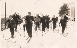 Pontresina (GR) Skifahrergruppe belebt
