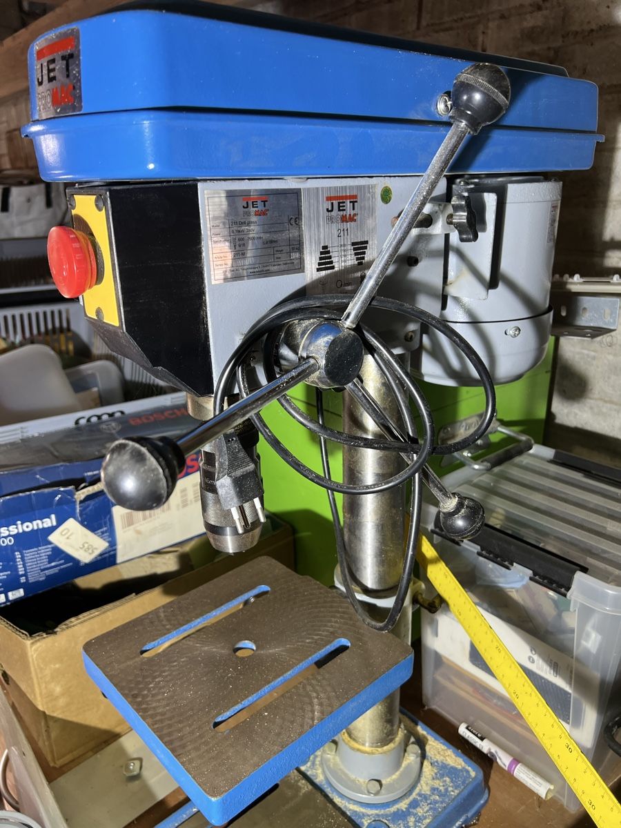 Promac Bohrmaschinen: JET PROMAC TYPE 211 Tischbohrmaschine – Gebraucht aus Huttwil von luk_9tdh 1