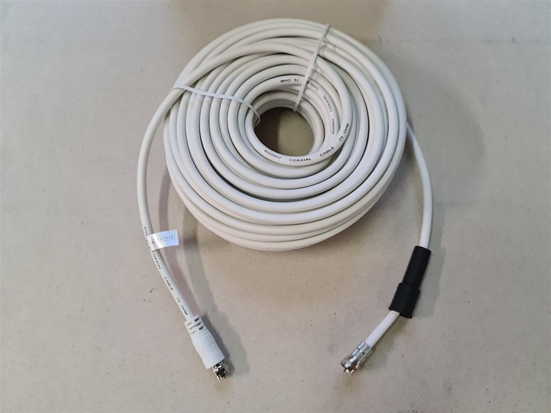 Kabel: Grundig Koaxial Kabel Starter Set 20m – Neu und originalverpackt aus Hütten von Nid0 1