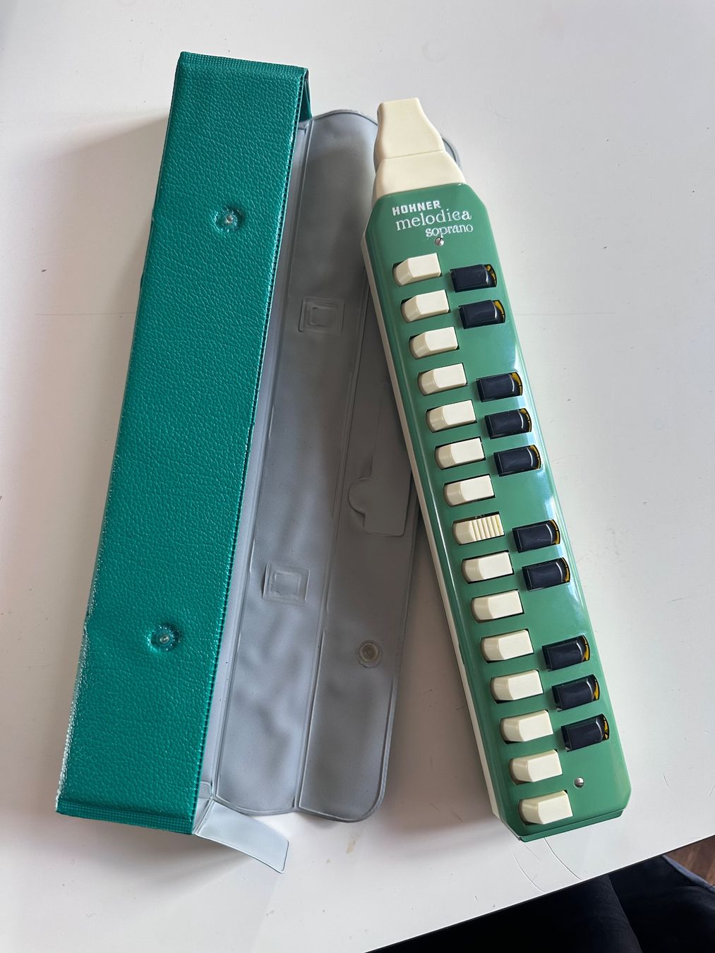 Hohner Strumenti musicali: Flûte harmonica Horner melodica soprano vintage – Usato da Lausanne venduto da jul_v9ht