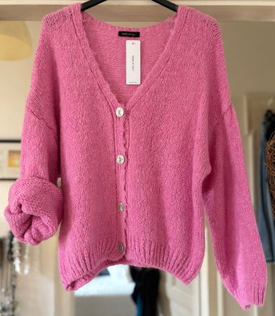 CARDIGAN/GILET MIXT LAINE ET ALPACA!! M NOUVEAUTÉ 2026/27