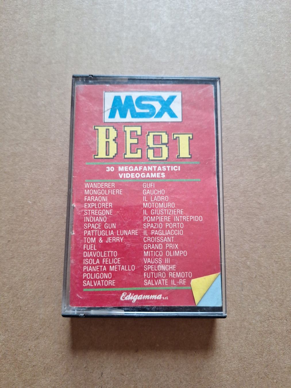 Giochi: MSX Best - MSX Game Kassette – Usato da Altstätten SG venduto da GGsGameshop