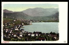 AK Lugano, Teilansicht