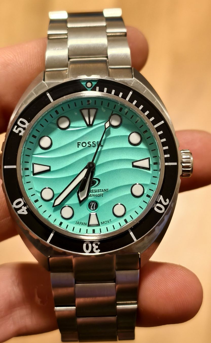 Fossil Uhren: Fossil Traditional Breaker Blue 42mm – Neu (gemäss Beschreibung) aus Lausanne von Mistibiche09