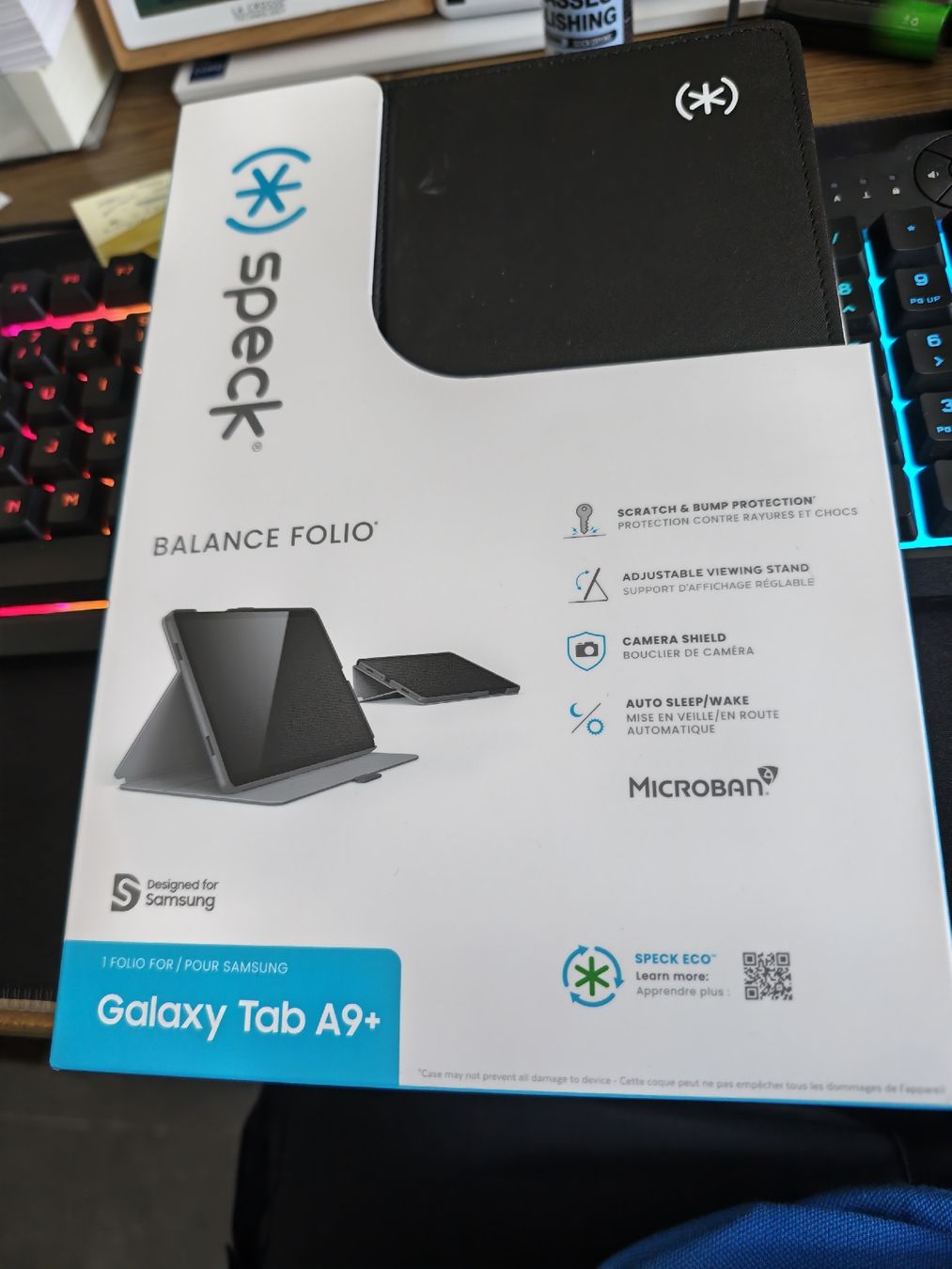 Covers & Borse: Book cover Samsung galaxy A9+ – Nuovo e nell'imballaggio originale da noréaz venduto da mepla76