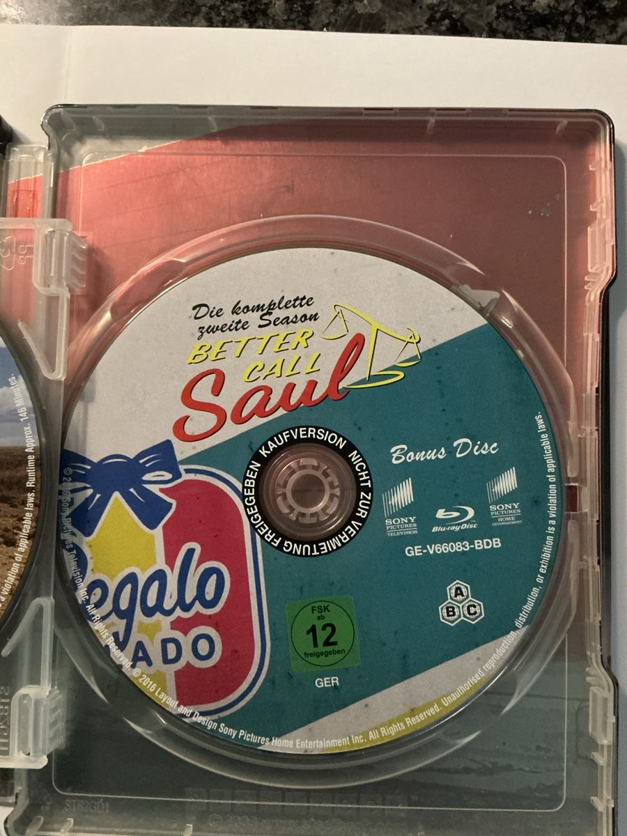Tutti i DVDs: Better call Saul Steelbook Staffel 2 – Usato da Arth venduto da dicka001 5