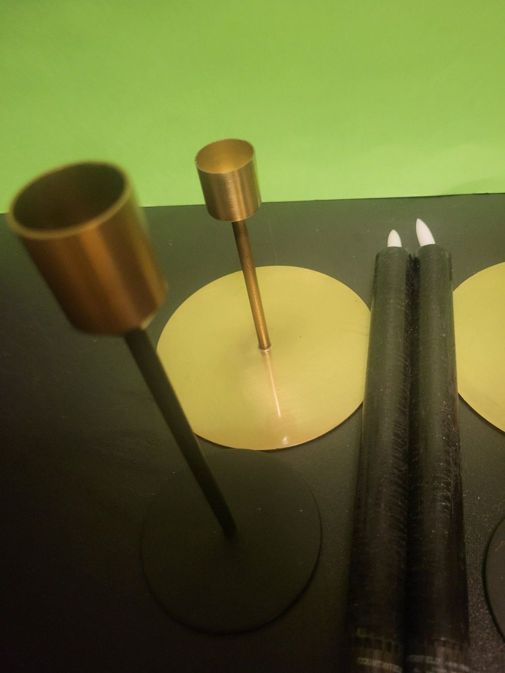 Kerzenständer: 4 Kerzenhalter  mit 2 LED Kerzen – Gebraucht aus Grüsch von Marianna05 2
