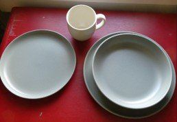 Geschirrset Casafina Pacifica, Steingut, 17 Teile