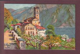 CASTAGNOLA - Chiesa - 1913 // voir dos //
