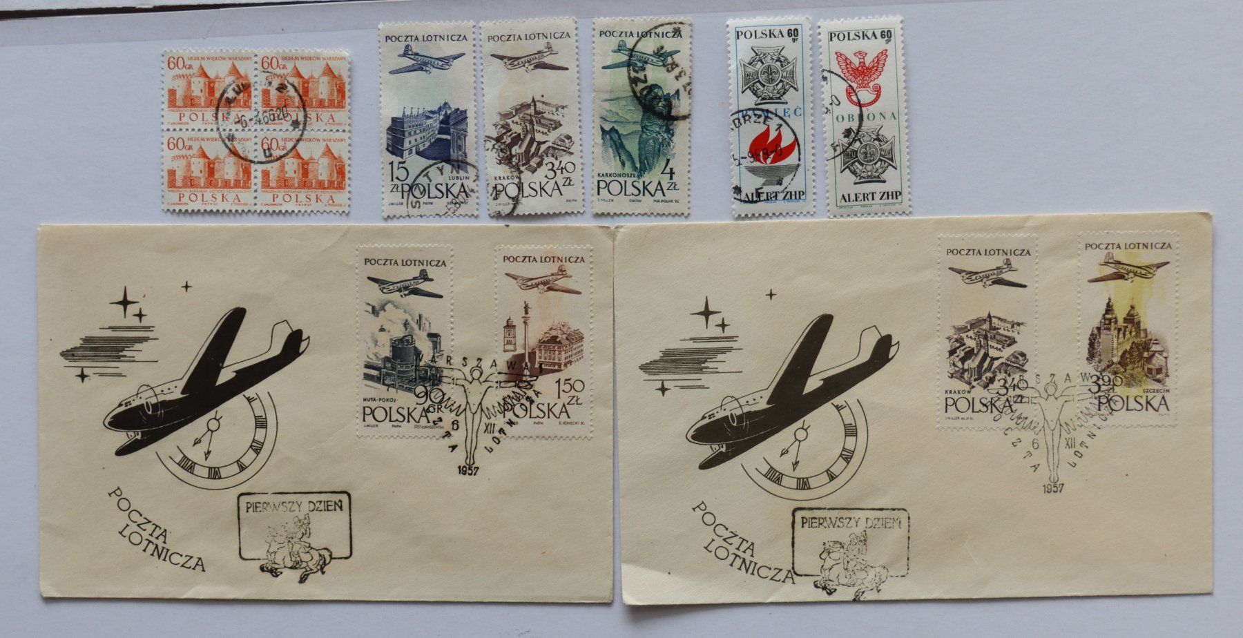 Alle Briefmarken: Briefmarken Polen – Gebraucht aus Oberentfelden von lakipul 3