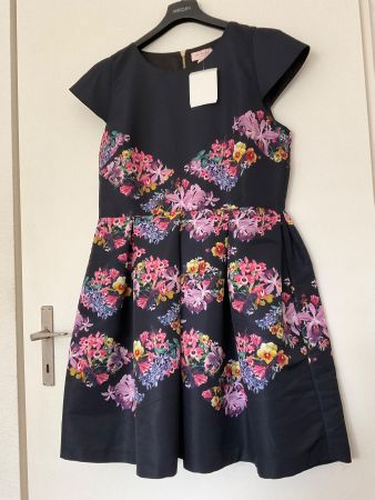 Ted Baker Blumenkleid Gr 5 (42) NEU mit Etikett NP 299