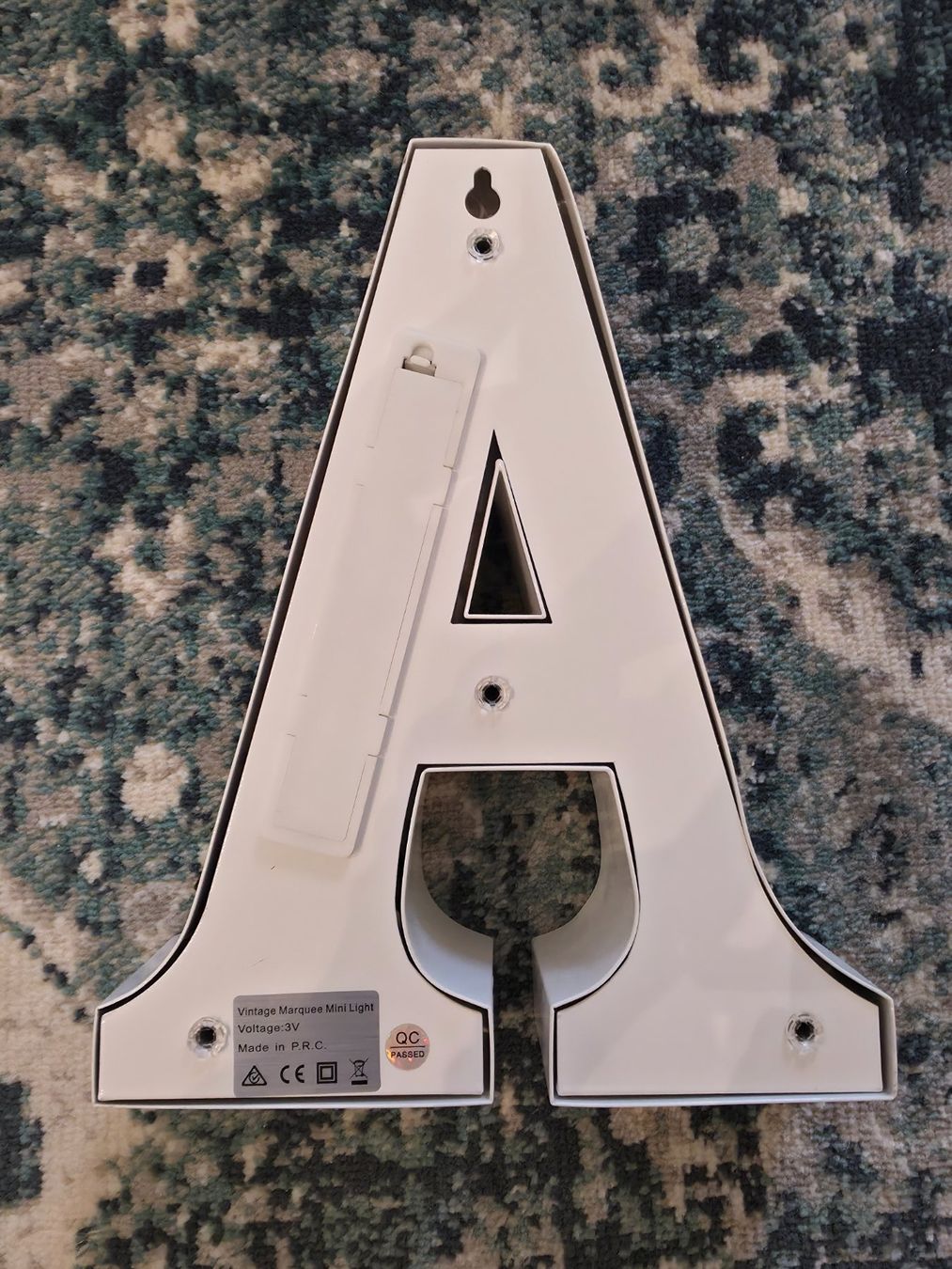 Manor Lampen: Lettera Luminosa "A" – Gebraucht aus Massagno von ali_8lgb 1