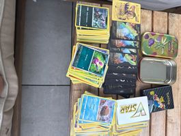 Pokémon Sammelkarten Konvolut gemischte Karten guter Zustand