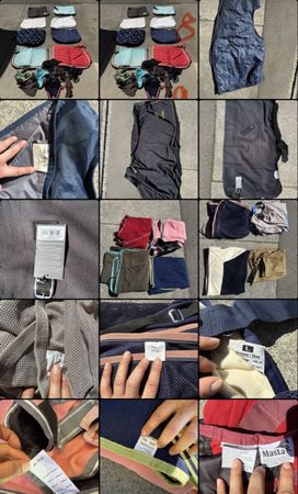 Reitsportartikel Konvolut Leder und Textil Zustand gut
