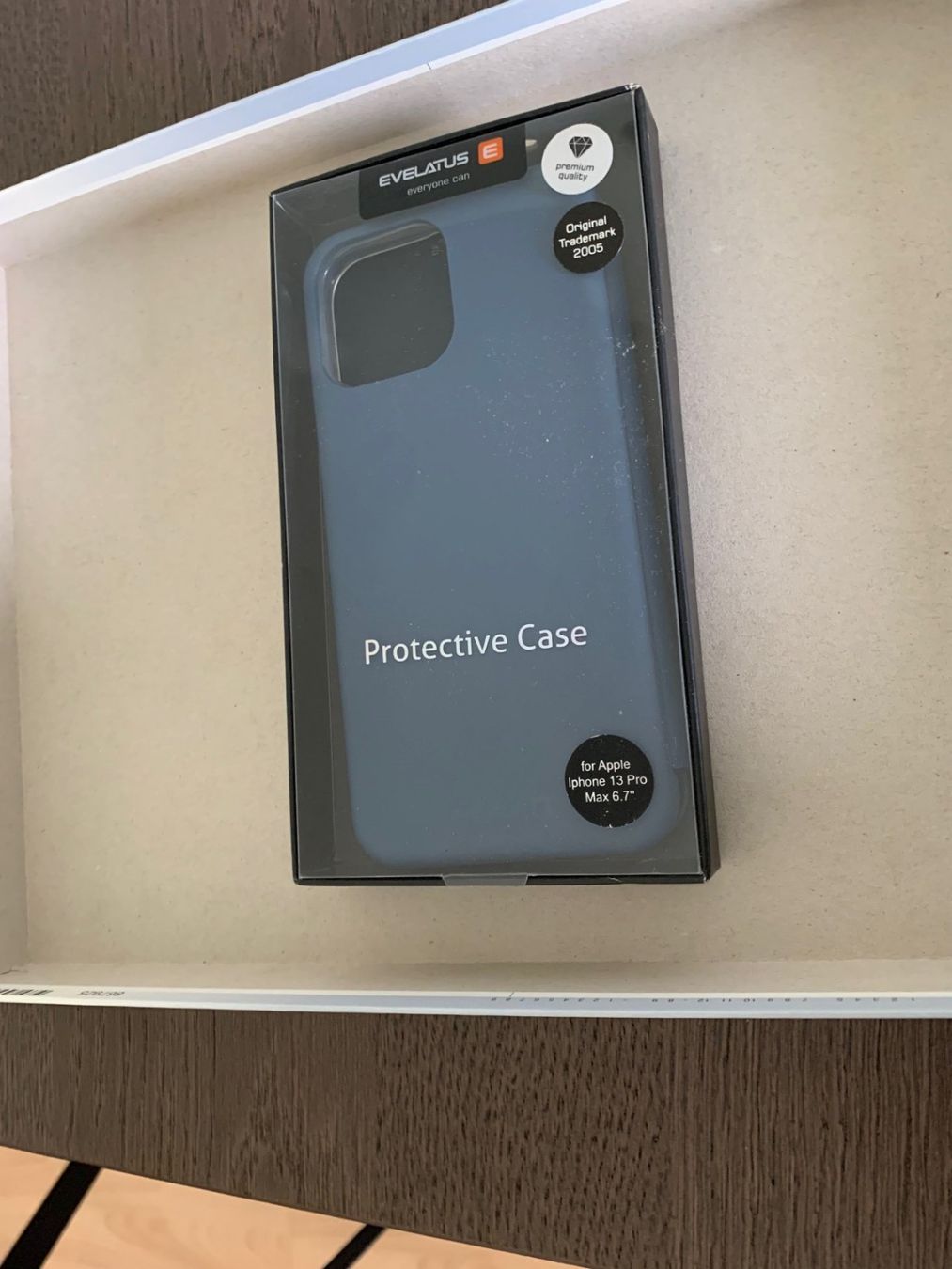 Apple Cover & Protezioni schermo: Evelatus Schutzhülle Book Case dunkelblau iPhone 13 Pro Max – Usato da Emmen venduto da newdeal1970 2