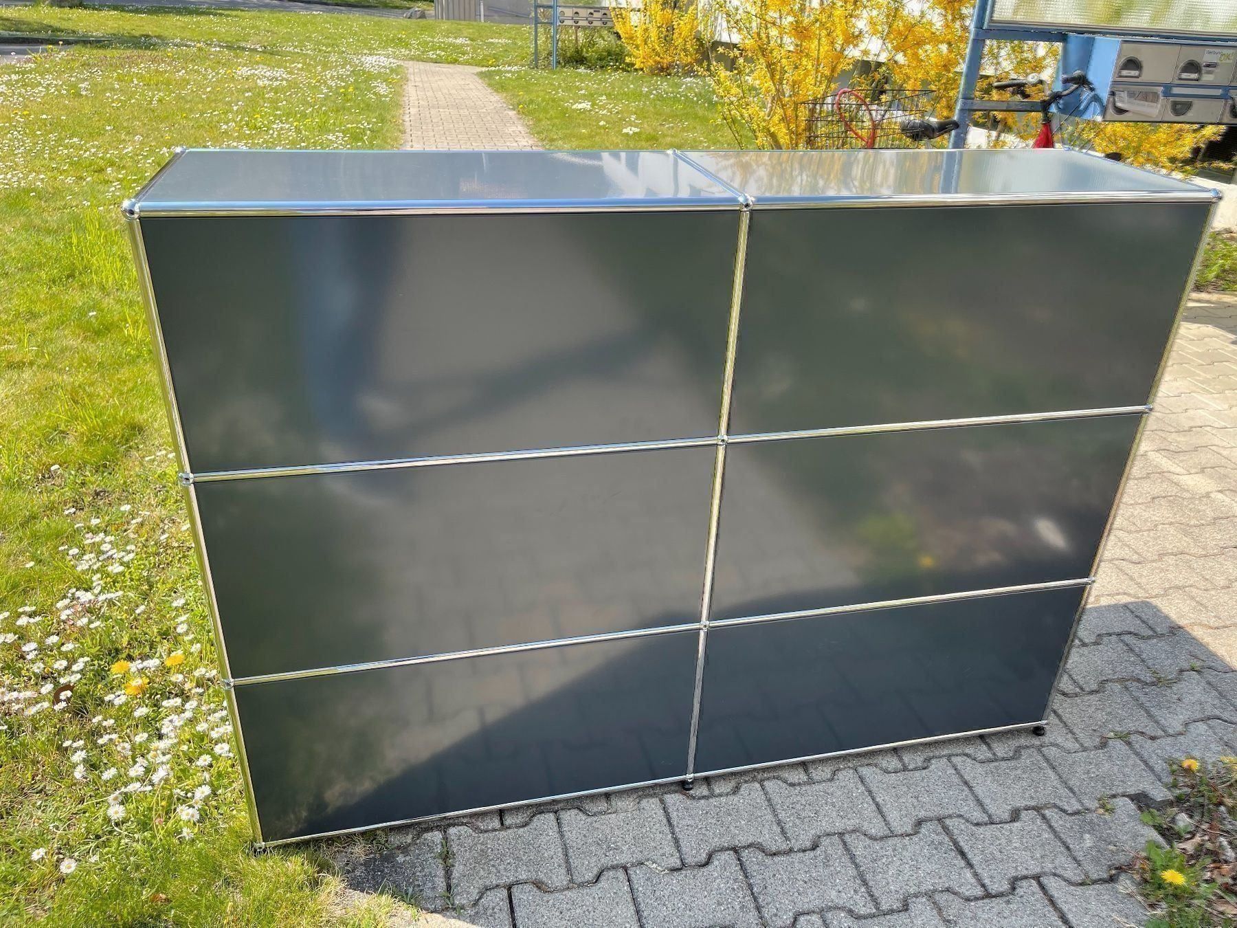 USM Regale: USM Haller Sideboard Anthrazit – Gebraucht aus Dietikon von Kumar_Occasionen 1