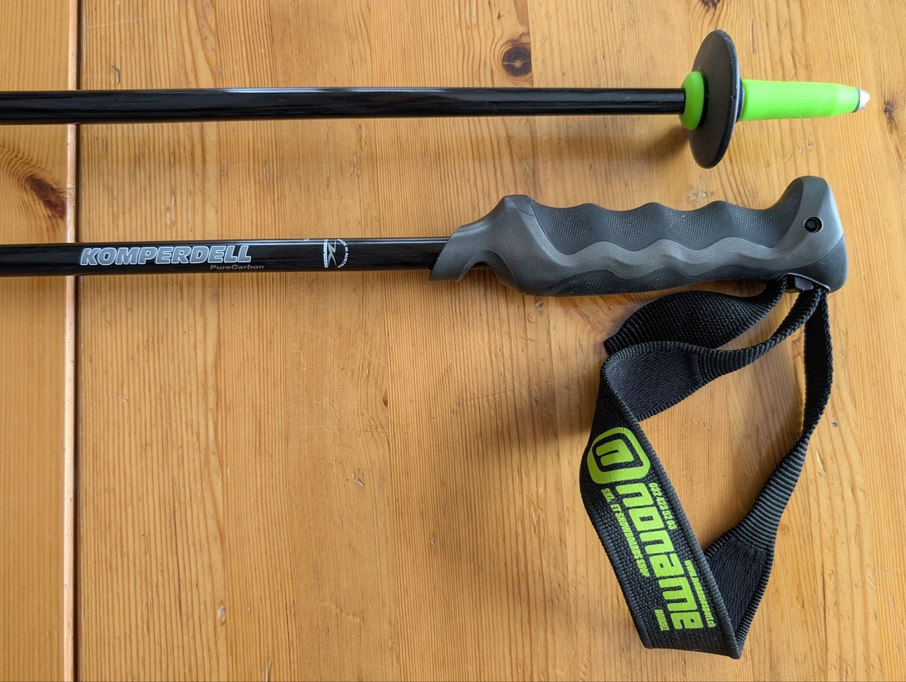 Komperdell Skistöcke: Bâton de ski Komperdell PureCarbon 135cm – Neu (gemäss Beschreibung) aus Charmoille von warfff