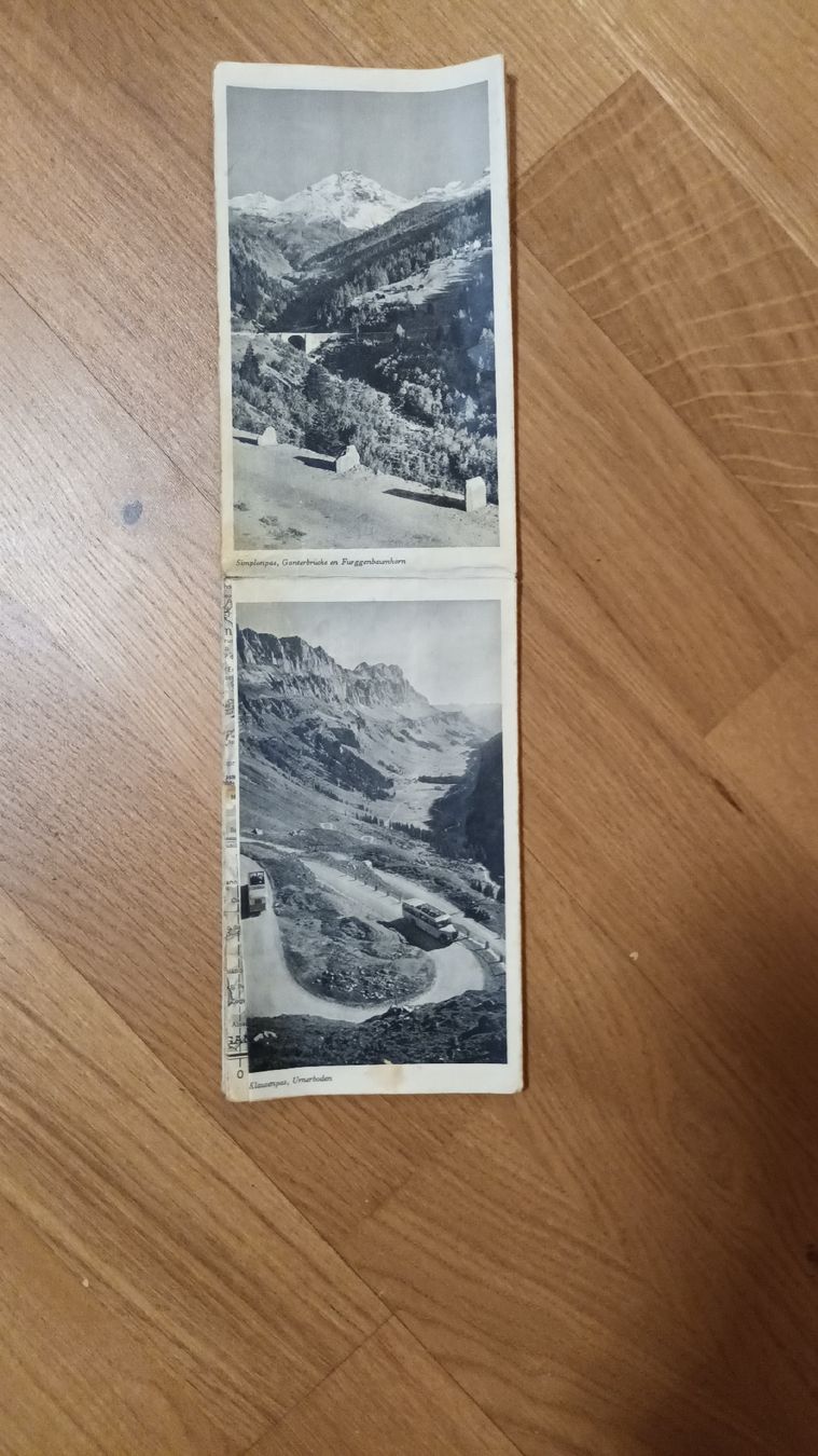 Documenti: Antikes Prospekt des schweizerischen Alpenpostdienstes – Usato da chur venduto da erika025 1