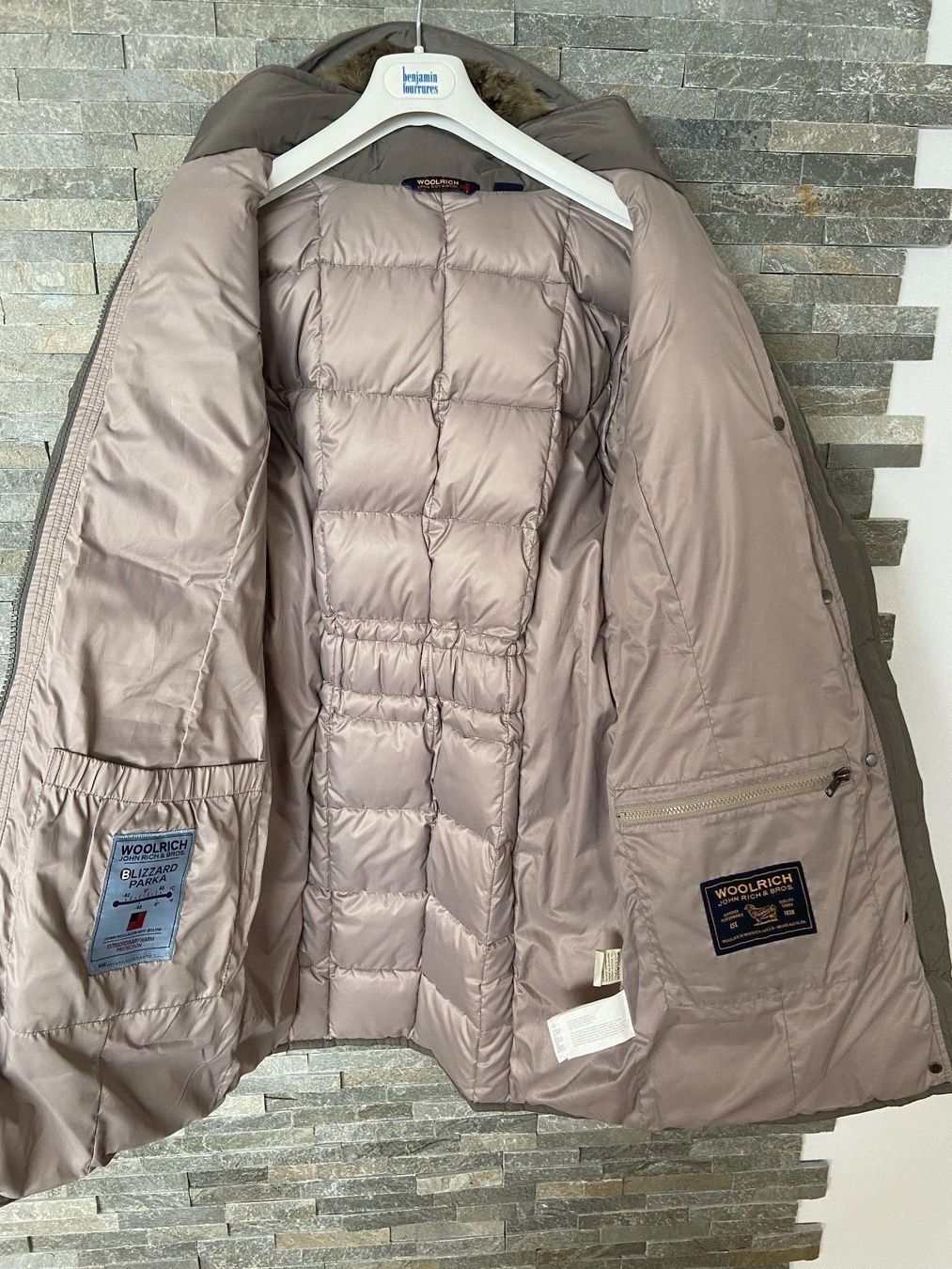 Woolrich Cappotti: WOOLRICH - Manteau Blizzard Beige - L – Nuovo (secondo la descrizione) da Chardonne venduto da teenyweeny