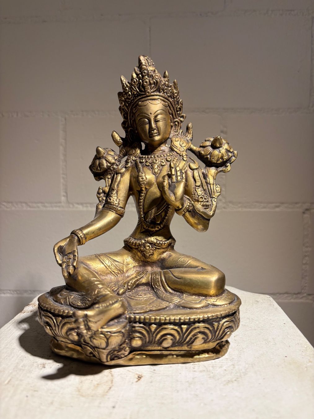 Sculture & Statue: Dewi Tara Messing 21 cm / 1.4 kg – Usato da Lenggenwil venduto da Unique_ 1